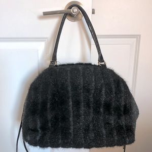 Kate Spade Large Faux Fur Bag